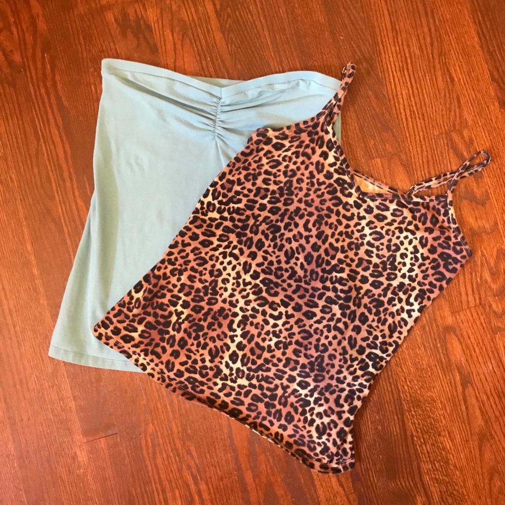 Torrid tank top and tube top bundle! Size 1